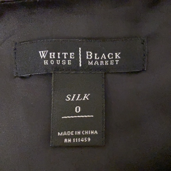 WHBM Silk Floral Ruffled Dress - 0 - Picture 6 of 6